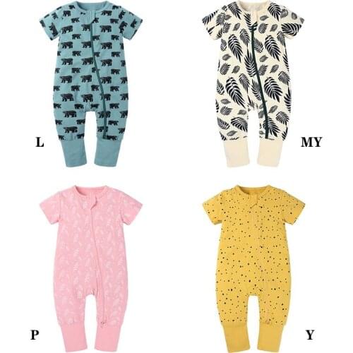 Baby clothes baby boys girls rompers long sleeved jumpsuit spring and autumn boys clothes baby pajamas
