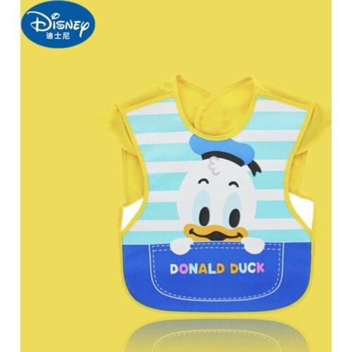 Disney Baby Bibs Waterproof Saliva towel Burp Cloth Sofia Mickey Minnie Cartoon Print Soft Baby Accessories Dinning Bib