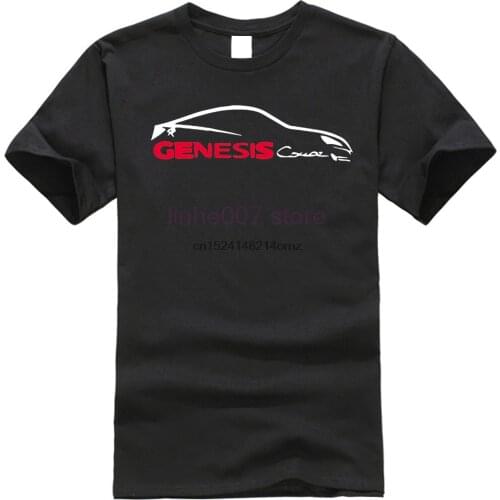 Genesis Coupe Logo T-Shirt Silhouette R Spec Track Racing Gen Coupe T shirt