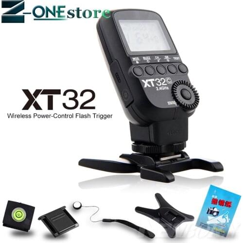 Godox XT32C 2.4G Wireless 1/8000s High-speed sync Flash Trigger for Godox X System Flash XTR-16 XTR-16S for Canon TT685 V860II
