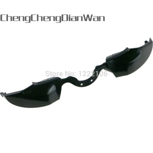 ChengChengDianWan Black LB RB Bumpers Button For Xbox One Controller with 3.5mm Jack Port for X BoxOne Elite Control 5pcs