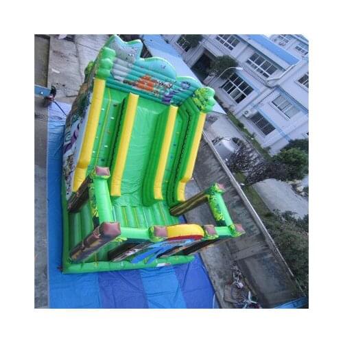 High quality commercial inflatable bouncer trampoline inflatable slide
