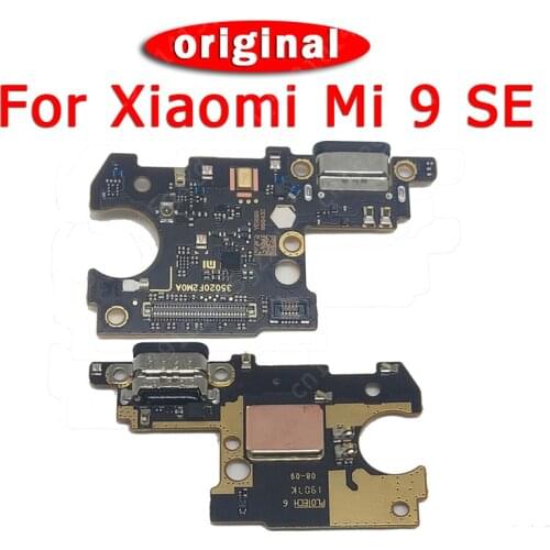 Original Spare Parts For Xiaomi Mi 9 SE Board Charging Port PCB Board For Xiaomi Mi 9SE USB Plug Flex Cable Repair Parts