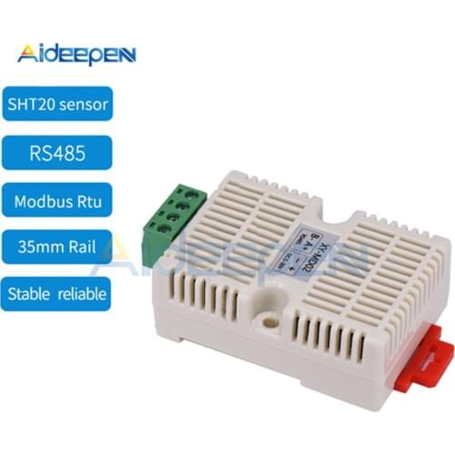 Temperature & Humidity Transmitter SHT20 Sensor High Precision Monitoring RS485 Dec12 Signal Analog Sensor Module