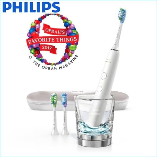 Philips Electric Rechargeable toothbrush for Complete Oral Care DiamondClean Smart White Patient Pack hx9984 Genuine