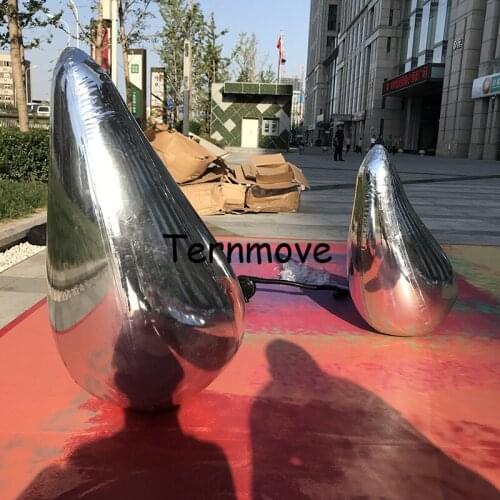 PVC mirror tree replica Tumbler,Christmas halloween promotion decoration inflatable mirror guider tumbler balloon for event