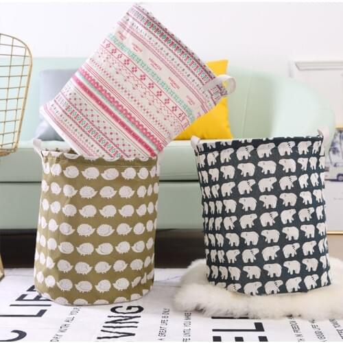 Large Clothing Laundry Basket Folding Waterproof Storage Bag Dirty Clothes Child Toys Storage Organizer Home Laundry bucket