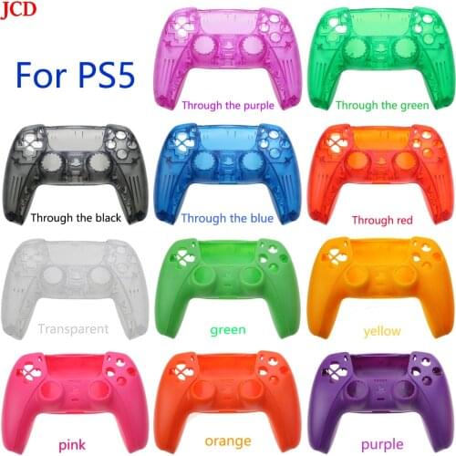 JCD Skin Shell Case Cover Replacement Plate for PS5 Console Game Gaming Digital Version Host Shell for PS5 Replacement