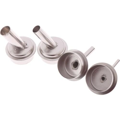 1Pcs 45 Degree Bent Curved Heat Nozzle 3/5/8/10mm Hot air Gun Nozzles for QUICK 861DW Soldering Station