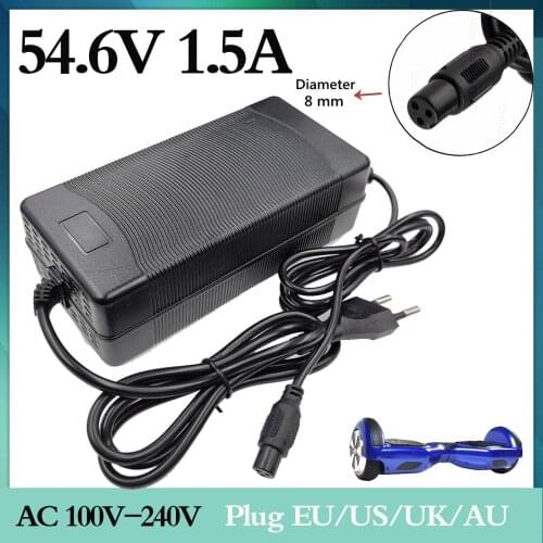 54.6V 1.5A charger can for 48V 1.5A lithium battery charger 13 serise 48V charger