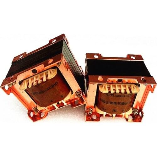 66 * 32 British iron core 8W 5k 5.5k output transformer, 6P1.6V6, 6P6P single-ended amplifier,Bandwidth: 35hz--30khz (-1db)