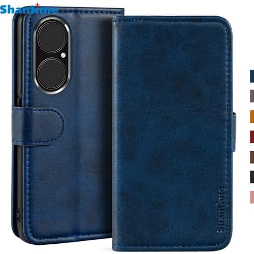 Case For Huawei P50 Case Magnetic Wallet Leather Cover For Huawei P50 Stand Coque Phone Cases