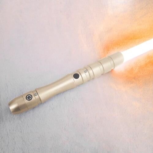 DD Light Saber Sword FX Jedi Sith Effect Heavy Dueling Hilt Orange Cosplay USB