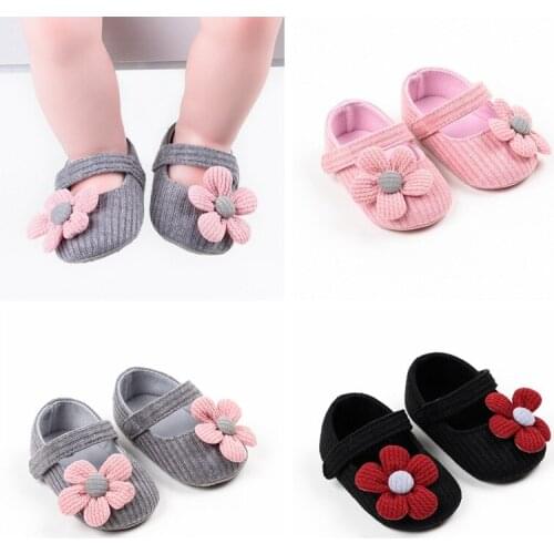 Applique Baby Walking Shoes for Infant Toddler Shoes Unisex Girls Boys Thin Shoes Soft Bottom Non-slip Kid Baby Walkers Shoes