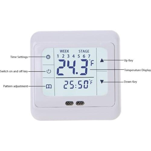 Electric Heating Thermostat Controller 30a Electric Heating Film Heating Cable Wifi Floor Heating Thermostat