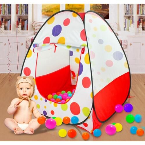 Play Tent Baby Ball Pool Baby Tent for Kid Pink Blue Tent Children Play House Kids Crawling Tunnel Play Tent House for Baby