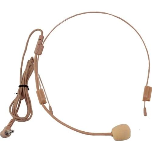 Headworn Condenser Headset Microphone Wireless Body-Pack Transmitter 3.5 mm Plug