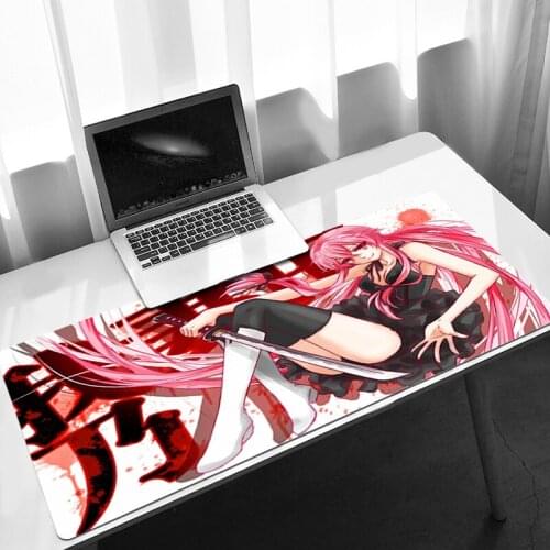Mirai Nikki Mouse Pads Gamer Girl Gaming Mousepad Cute Pad Computer Kawaii Pc Full Barato Big Mousepepad Anime Mat Cabinet Rug