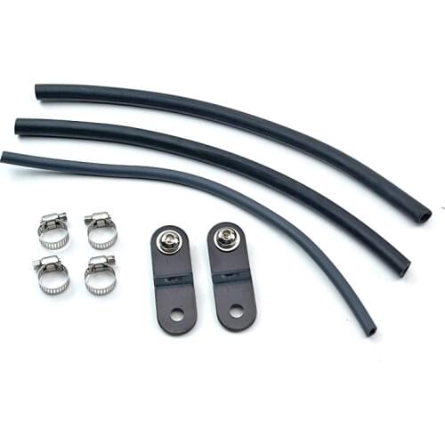 2" Oil Fuel Tank lift Riser Kit + Hose Pipe For Harley Sportster XL 883 1200 48 72 Iron Roadster XL1200X XL883L XL883N XL1200L