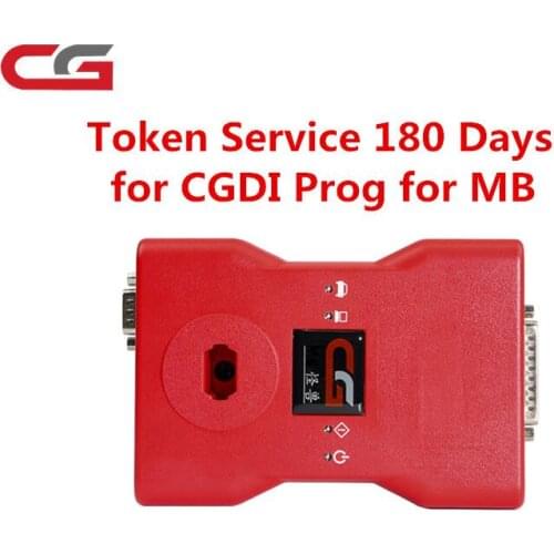 180 days unlimited Tokens for CGDI Prog for MB Key ProgrammerToken Service 180 Days for CGDI MB Prog MB Car Key PPROGRAMING