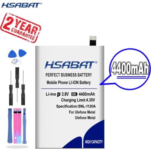 New Arrival [ HSABAT ] 4400mAh Replacement Battery for Ulefone Metal