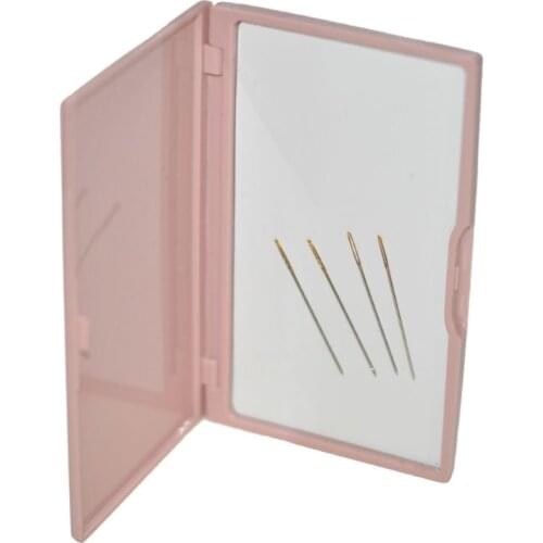 Portable Magnetic Needle Keeper Pincushion Cross Stitch Sewing Knitting Pin Needle Storage Holder Case Organizer Container Tool