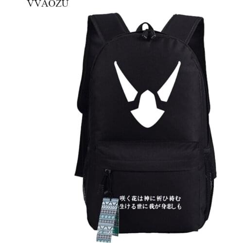 Honkai Impact 3 Yae Sakura Cartoon Cosplay Backpack Women Men Rucksack Mochila Feminina Canvas School Bags Travel Shoulder Bag