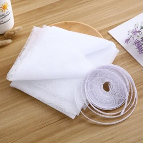150x200cm Black Flying Curtain Insect Netting Mesh Self-adhesive Mosquito Net Window Window Screen Anti-mosquito Door Fly Nets