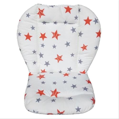 Cotton Universal Cute Print All Seasons Baby Stroller Cushion Kids Dining Chair Seat Pad Newborns Accessories