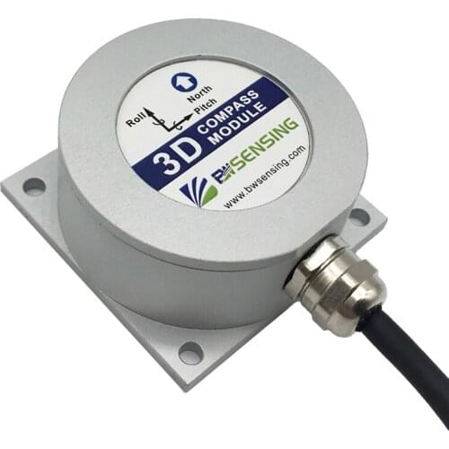 High Accuracy 3D Digital Magnetic Compass SEC385 SEC385M Heading 0.5 Degree Pitch Roll Yaw Sensor RS232 RS485 TTL Output