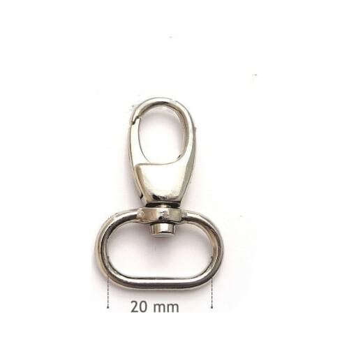 Bag Clasps Lobster Swivel Trigger Clips Snap Hook suitable for 20mm