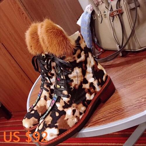 Sneakers Women Warm Boots Platform Shoes Genuine Leather High Quality Casual Shoes Wedges Leisure Women Boots Leisure Women Boot