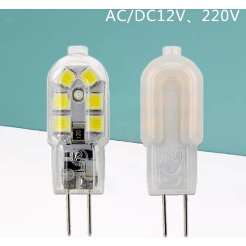 1pcs/lot G4 LED Lamp Mini LED Bulb AC 220V DC 12V SMD2835 Spotlight Chandelier High Quality Lighting Replace Halogen Lamps