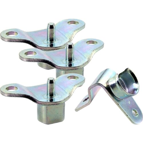 4 Pcs Tailgate Hinge Insert Kit For Chevy Silverado 1500 HD 3500 for Hummer H1 H2 H3 2005-2006 15074252 Car Accessories