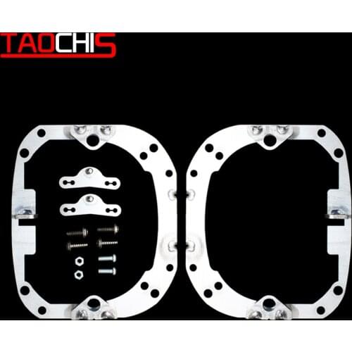 Taochis Car-Styling frame adapter Transition DIY Bracket Holder for Ford Explorer Hella 3 5 Projector lens Spot light