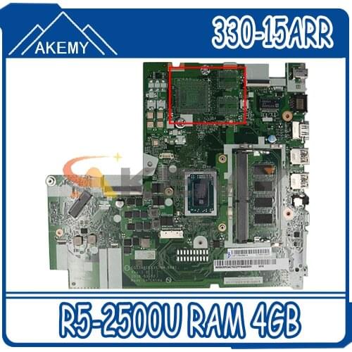 For Lenovo 330-15ARR laptop motherboard NM-B681 motherboard CPU R5-2500U RAM 4GB tested 100% working FRU 5B20R34285 5B20R34278