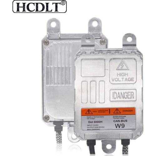 HCDLT AC 55W Slim HID Ballast With Canbus Decoder Block Ignition Ballast Reactor For 12V Car Headlight Bulb HID Conversion Kit