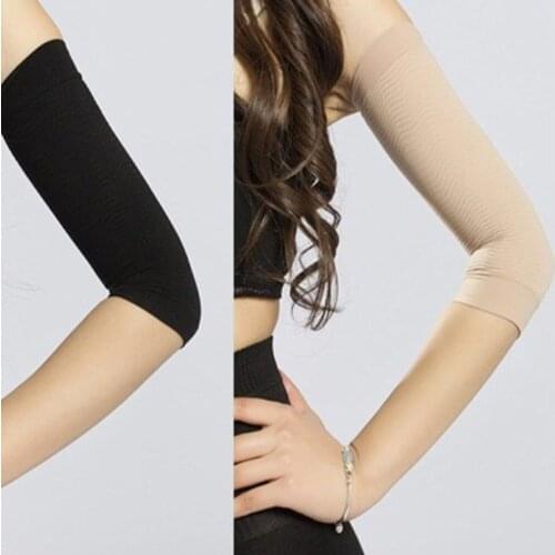 1 Pair 420D Compression Slimming Arms Sleeves Workout Toning Burn Cellulite Shaper Fat Burning Sleeves for Women