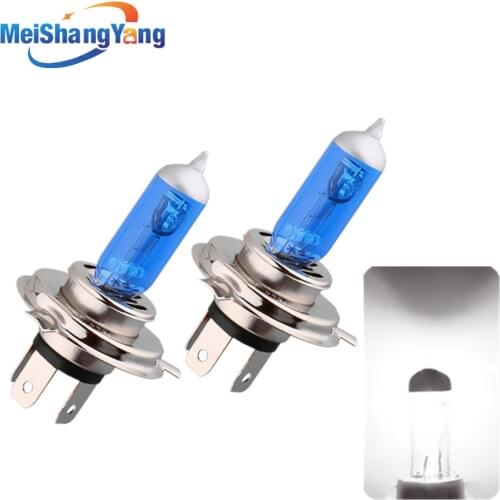 2pcs H4 Halogen 100W H7 H1 H3 24V Headlight Bulbs 5000K White Car Lights Auto HeadLamp
