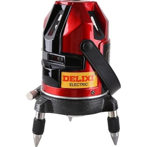 LL5 Series 5 Line 6 Points Red/Green Laser Level Self-leveling Horizontal&Vertical 360 Degree Adjustment Higher Visibility