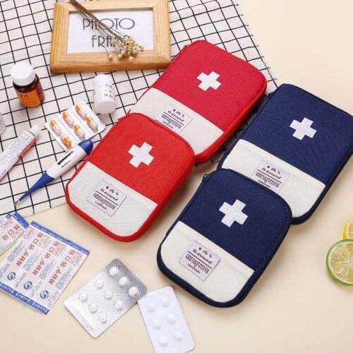 Portable Storage Bag Emergency Medicine Bag Kit Travel Outdoor Camping Useful Medicine Storage Bag Household Pill Storage Bag