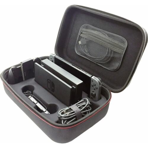 Portable Hard Shell Protective Storage Carrying Bag Case Big Capacity Case Cover Zipper Protective Shell For Nintend Switch
