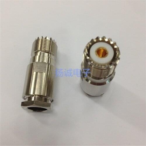 Attachable SL16-K-7 M Female Connector Connects with 50-7 Feeder Connector UHF Head SL16 Female