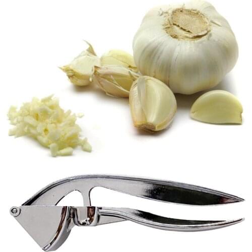 Hot Sale Stainless Steel Multifunction Garlic Press Crusher Kitchen Cooking Ginger Squeezer Masher Handheld Ginger Mincer Tools
