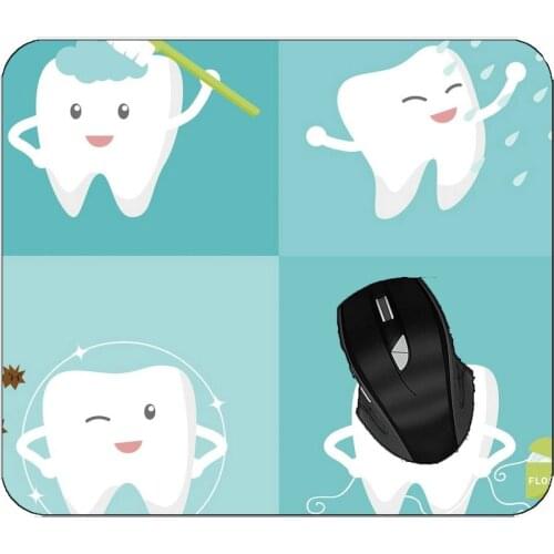 Mousepads Teeth Cute Mouse Mat