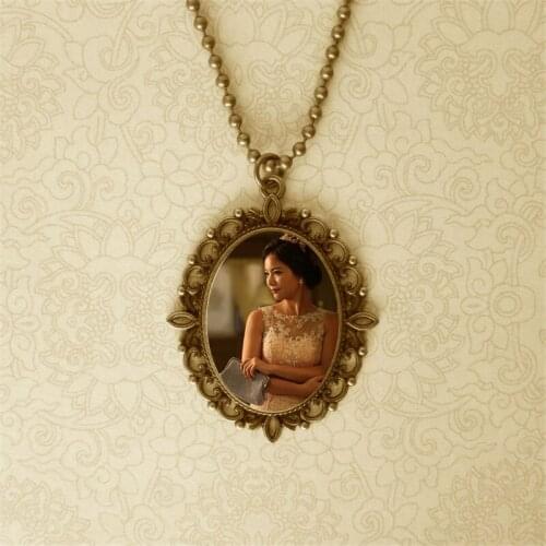 Sublimation plain blank necklaces pendants for women popular individuality necklace pendant jewelry M28 10pieces/lot