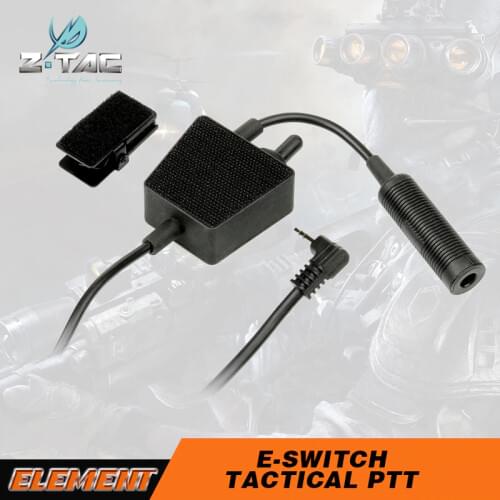 Z- tactical E-Switch Tactical PTT For Tactical Headset Z122 kenwod radio ptt