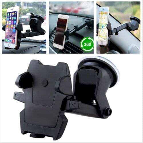 Universal Suction Cup Car Phone Bracket Car Dashboard Windshield Bracket Mobile Phone Indoor Accessories Bracket