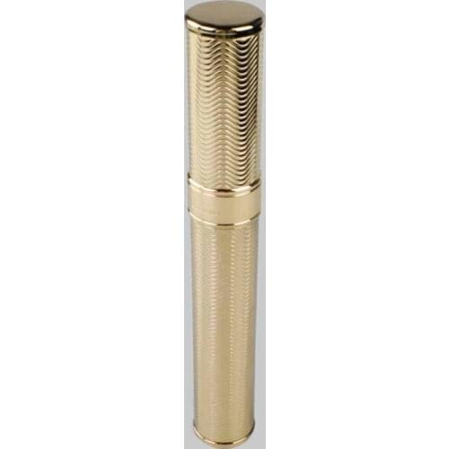 LUBINSKI Top-Quality cylindrical design Cigar Tube Holder with Copper Stainless Steel Humidifier for smoking daily use