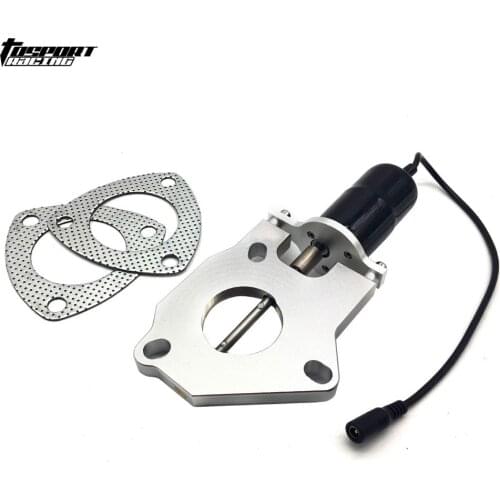 51mm 2" inch Racing Electric Exhaust Cutout Valves Control Motor Kit Fits Honda Civic